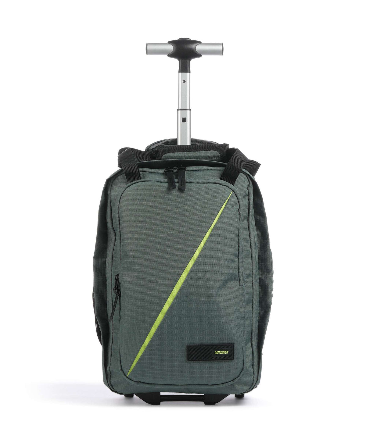 American Tourister Take2Cabin S Backpack with wheels dark forest