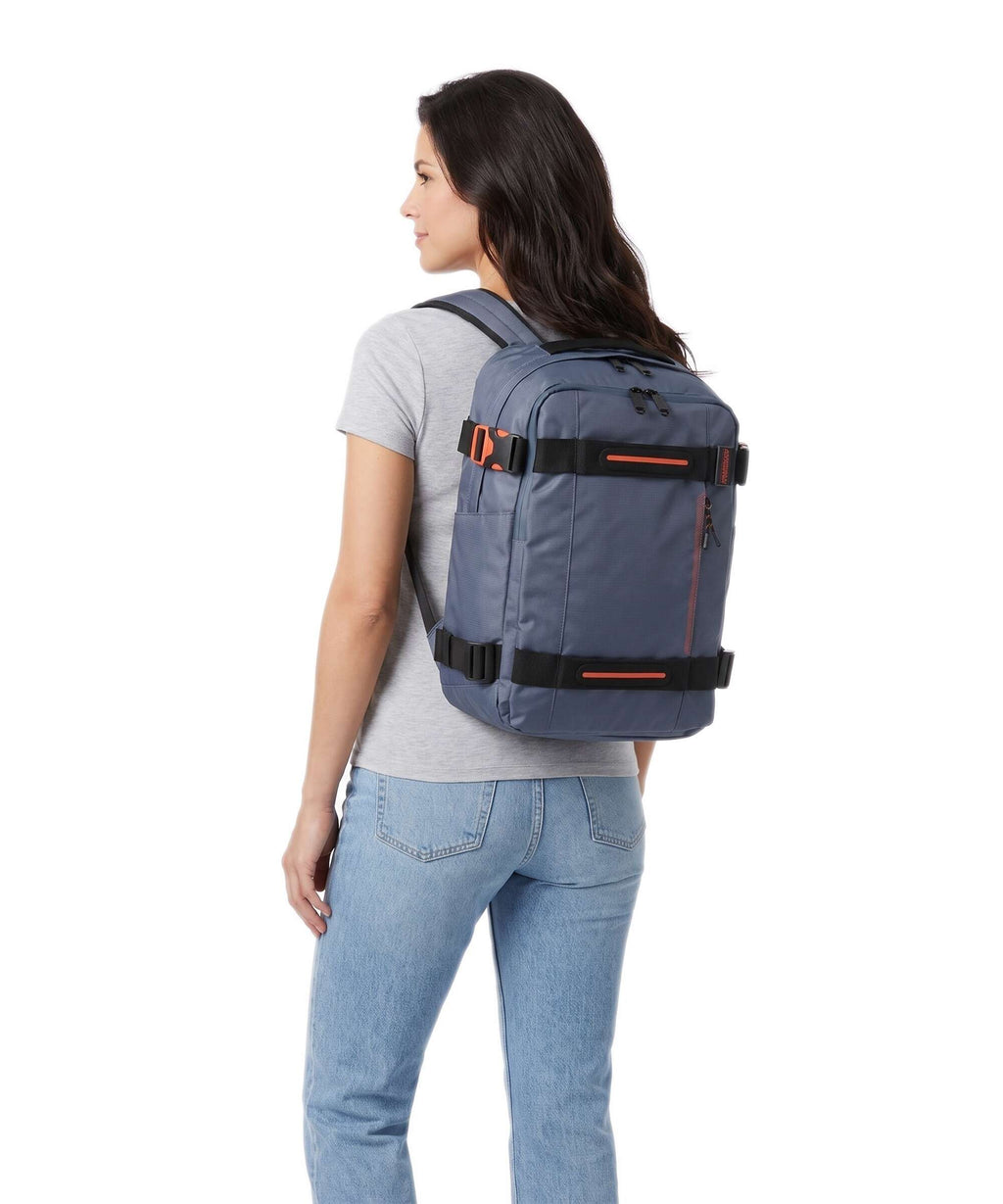 American Tourister Urban Track Laptop backpack navy/orange