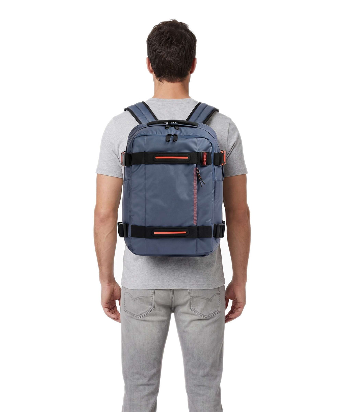 American Tourister Urban Track Laptop backpack navy/orange
