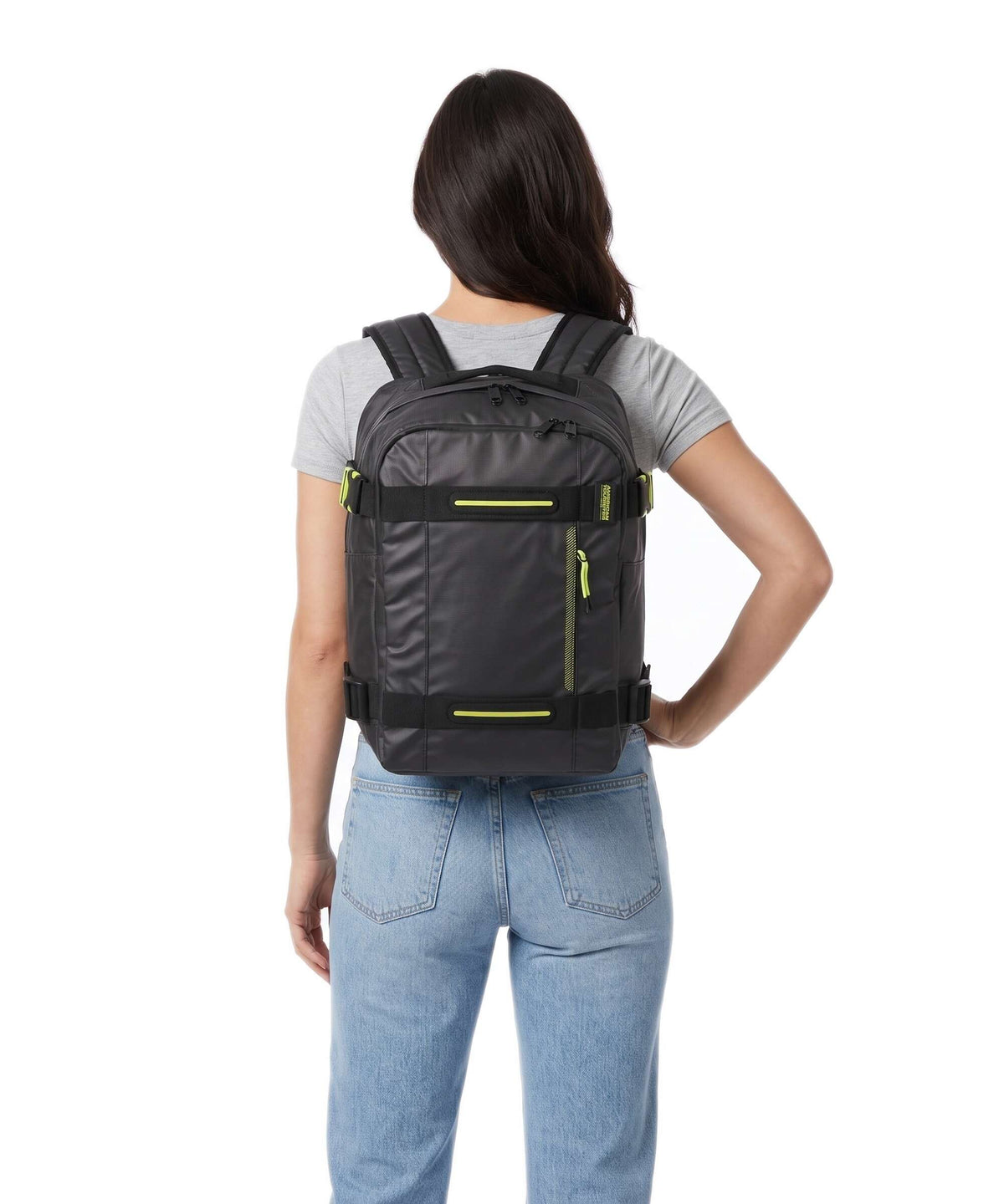 American Tourister Urban Track Laptop backpack black/lime