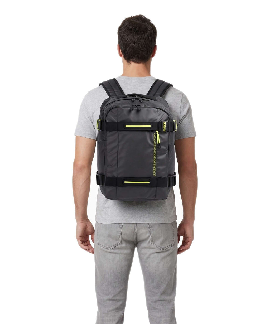American Tourister Urban Track Laptop backpack black/lime
