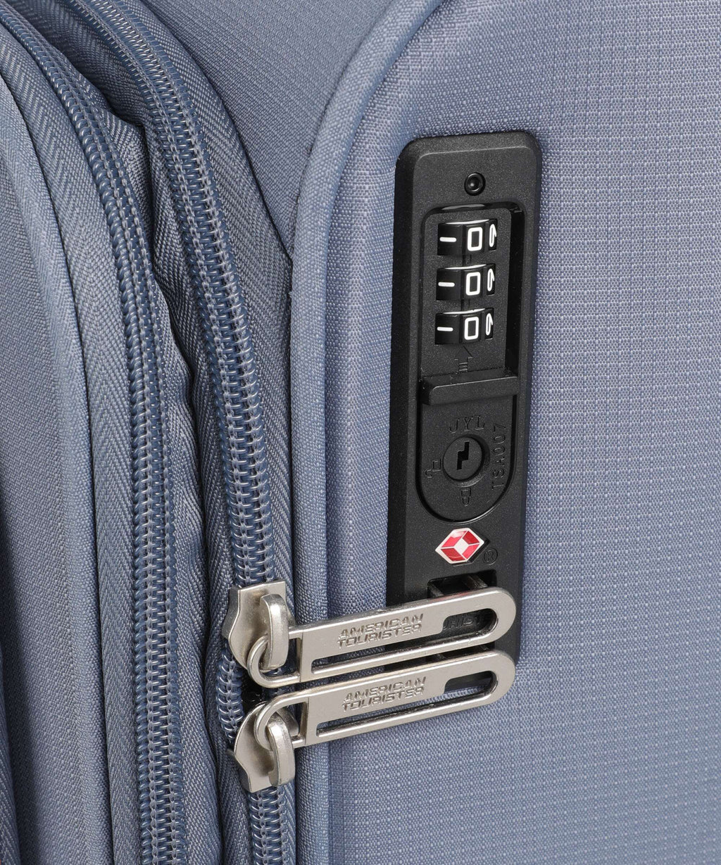 American Tourister Cloudrider S Spinner (4 wheels) stone blue