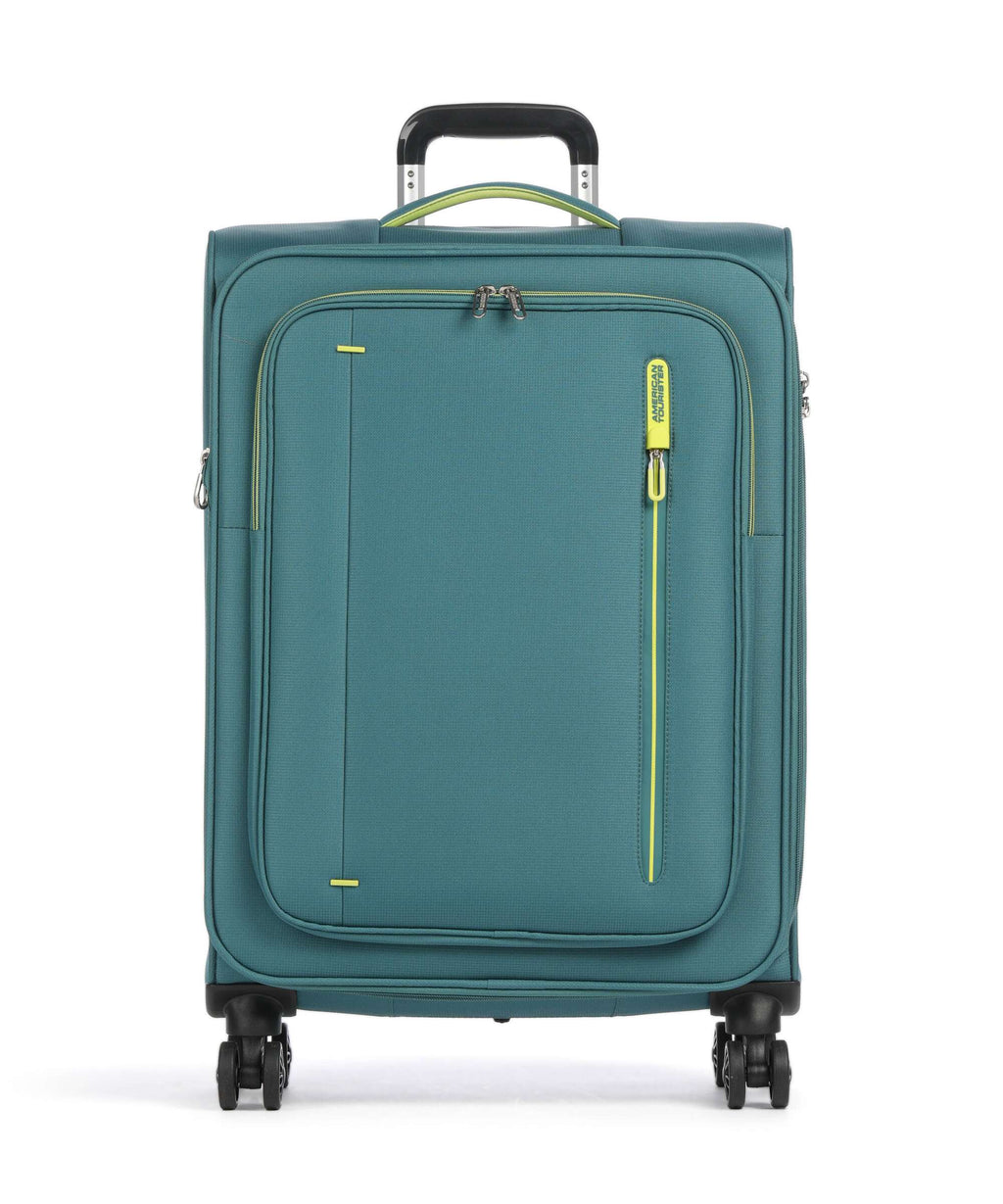 American Tourister Cloudrider M Spinner (4 wheels) misty teal
