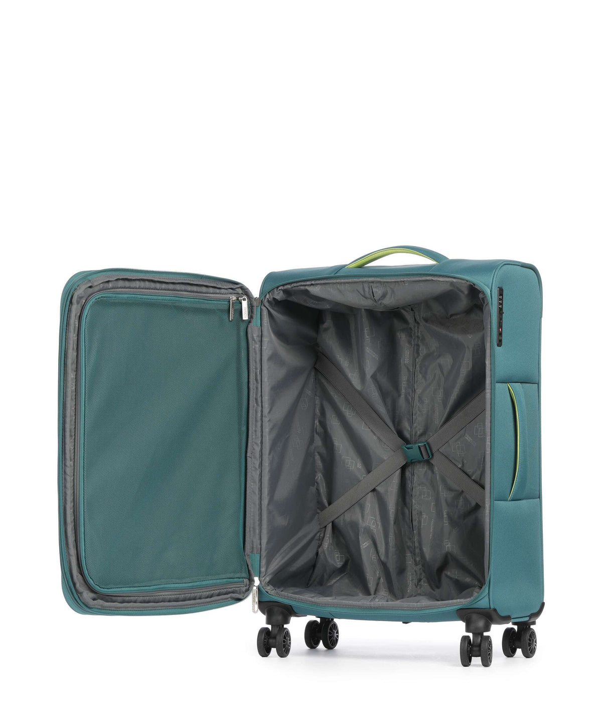 American Tourister Cloudrider M Spinner (4 wheels) misty teal