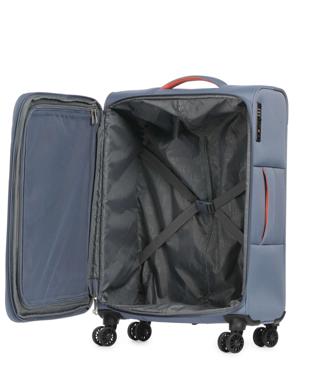 American Tourister Cloudrider M Spinner (4 wheels) stone blue