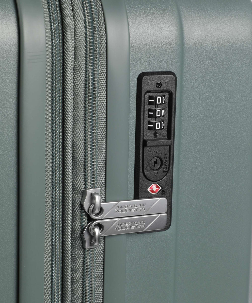American Tourister Aerojoy Suitcase set (4 wheels) dark forest