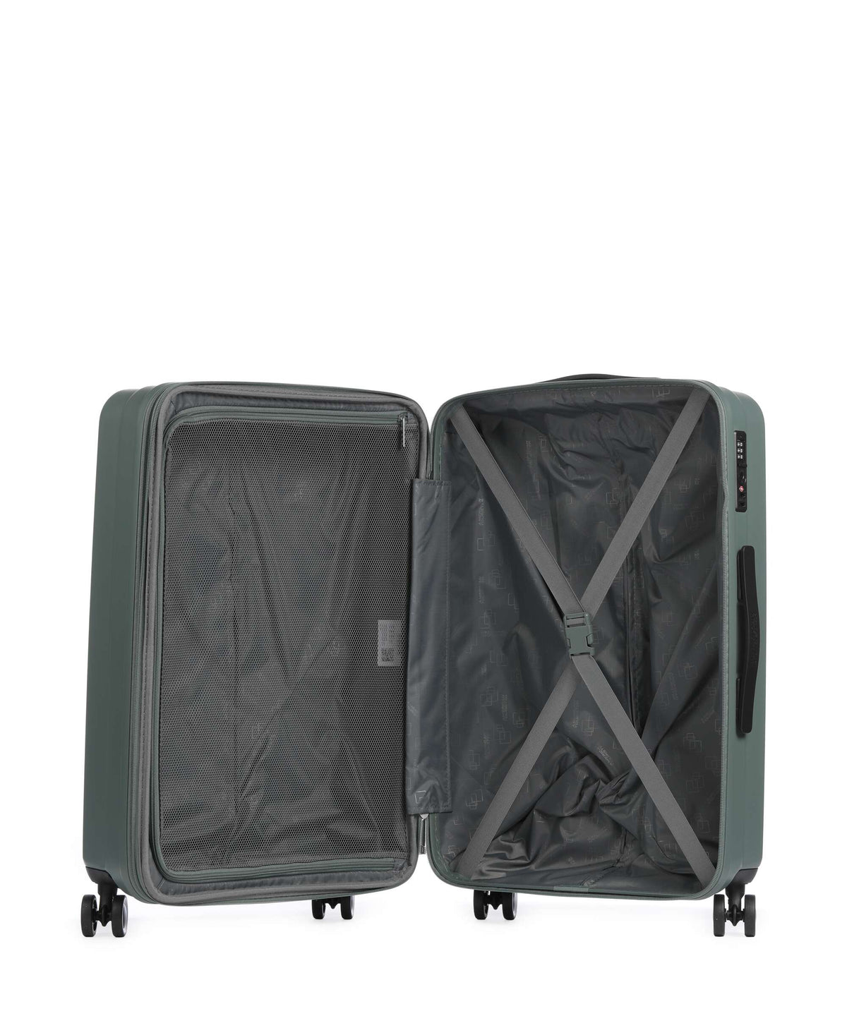 American Tourister Aerojoy Suitcase set (4 wheels) dark forest