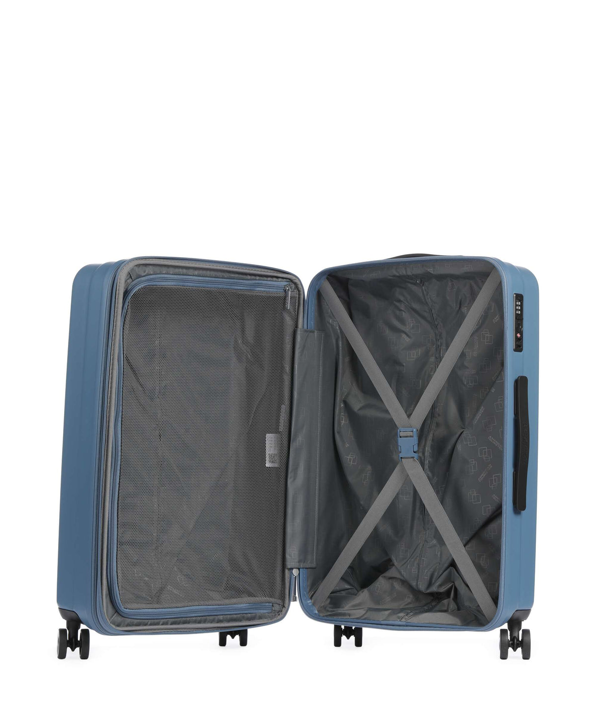 American Tourister Aerojoy Suitcase set (4 wheels) coronet blue