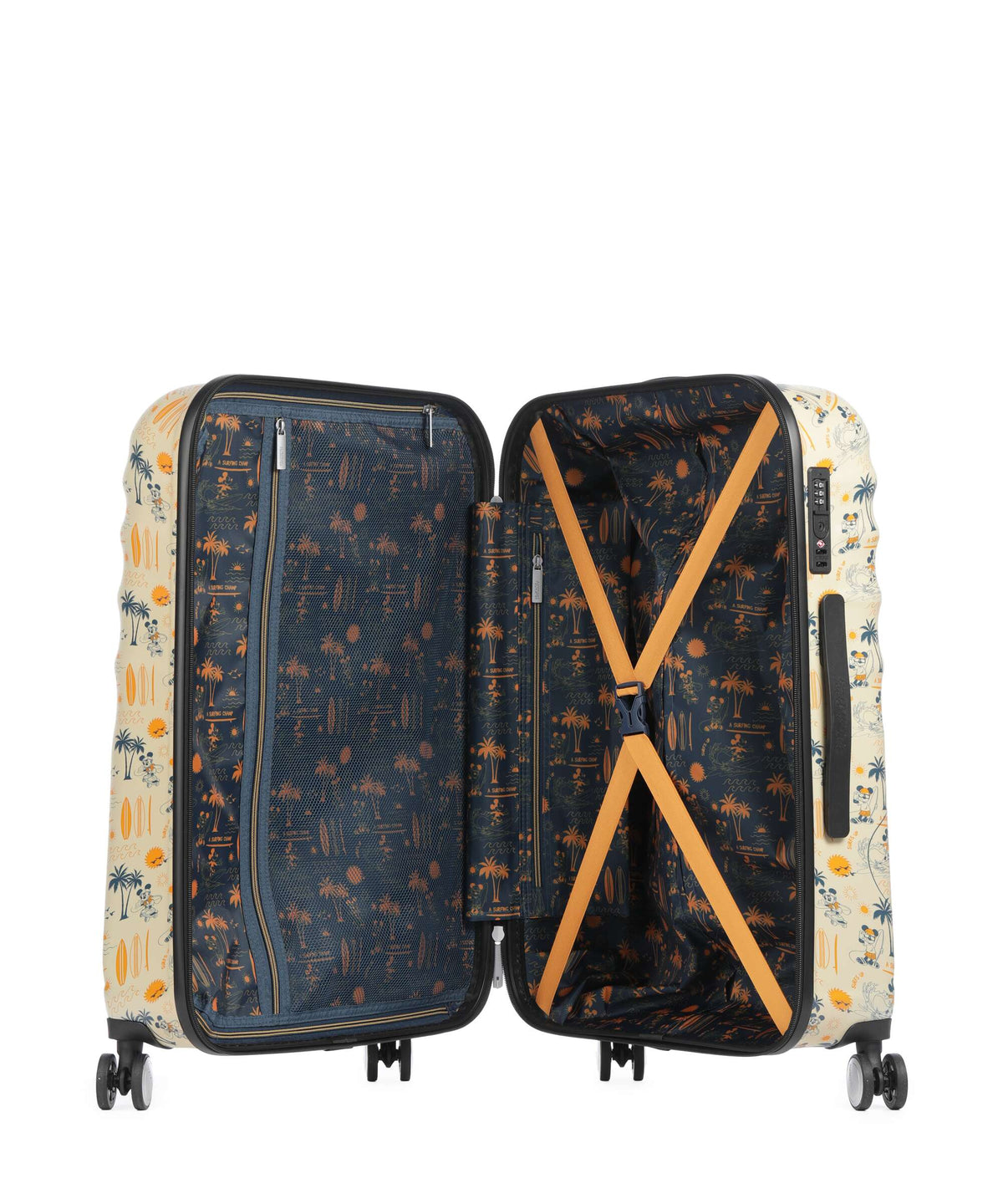 American Tourister Wavebreaker Disney Spinner (4 wheels) mickey super surfer