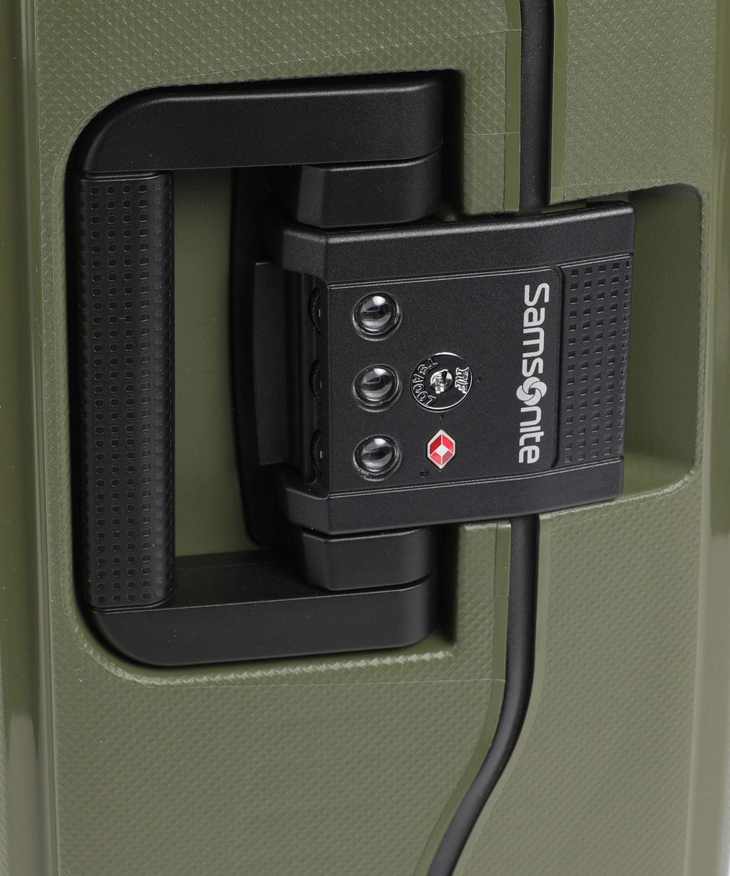 Samsonite S'Cure Spinner (4 wheels) olive