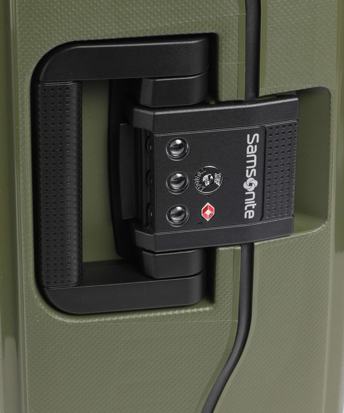Samsonite S'Cure Spinner (4 wheels) olive