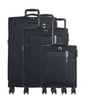 American Tourister Nitestream Suitcase set (4 wheels) navy/blue