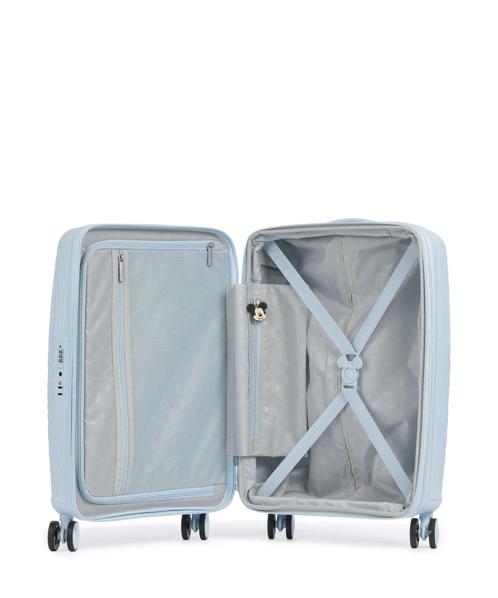 American Tourister Mickey Magic Spinner (4 wheels) mickey pastel blue