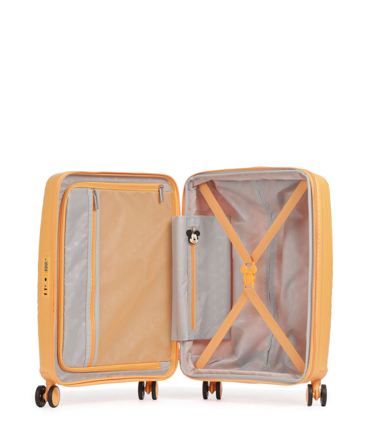 American Tourister Mickey Magic Spinner (4 wheels) mickey peachy orange