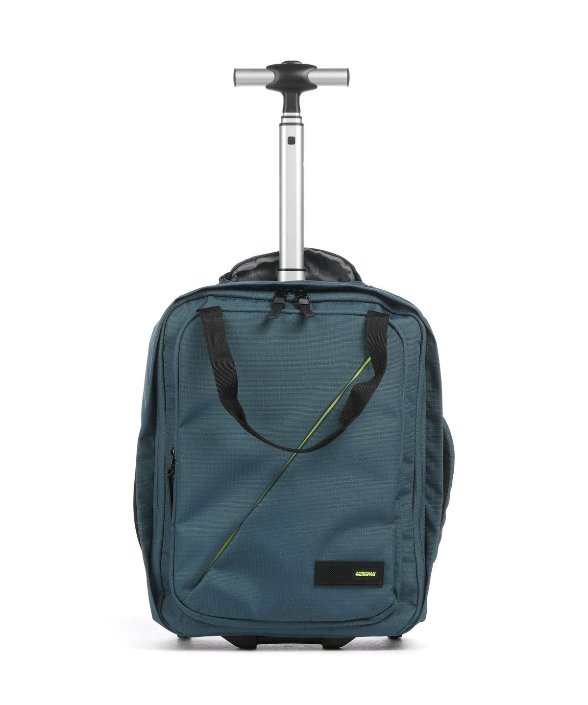 American Tourister Take2Cabin Backpack with wheels harbor blue