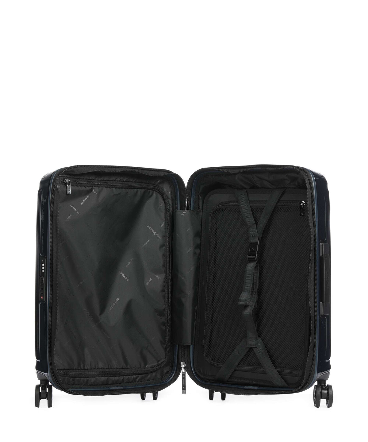 Samsonite Nuon Spinner (4 wheels) metallic dark blue