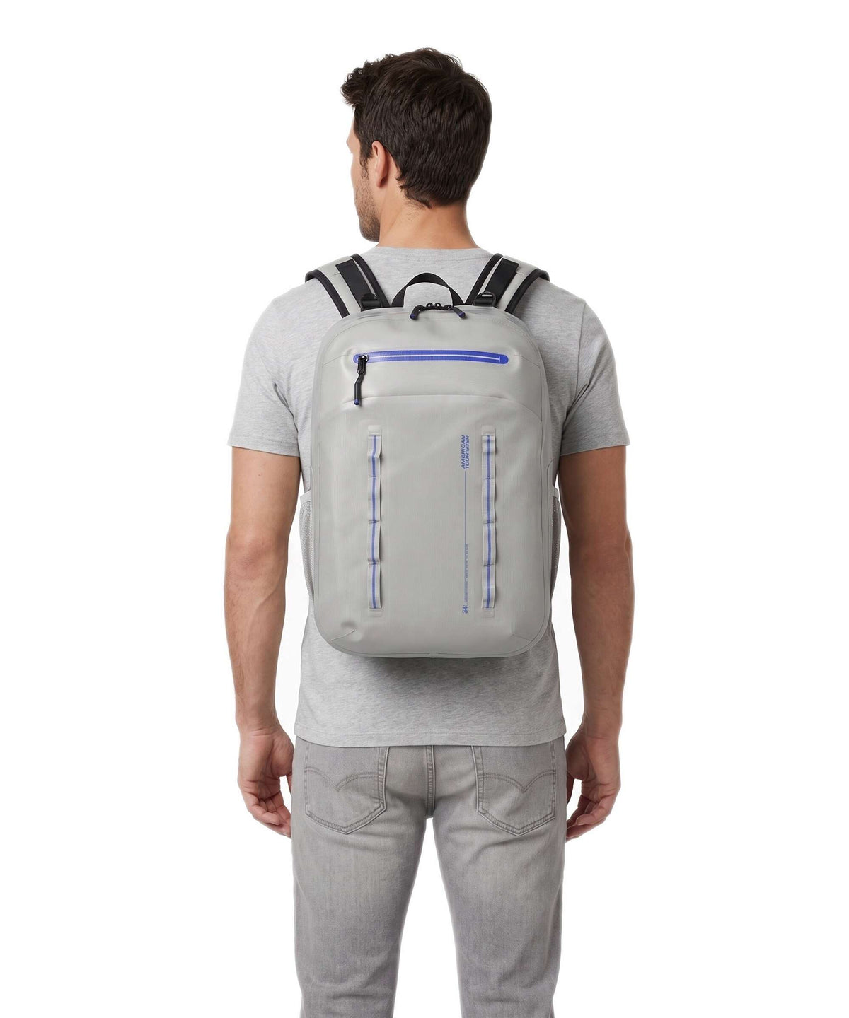 American Tourister Colourdry Backpack glacial silver