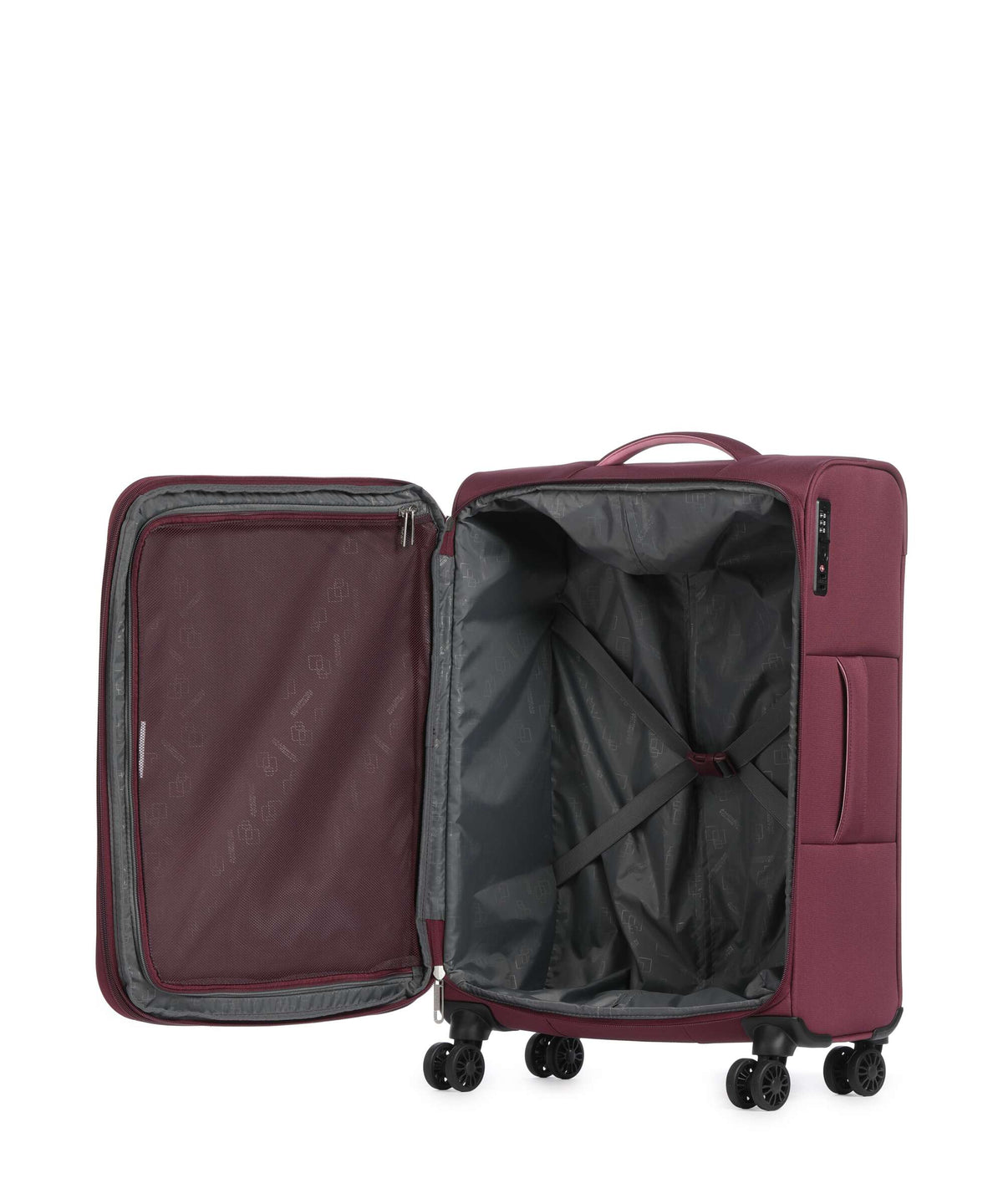 American Tourister Cloudrider M Spinner (4 wheels) iced berry