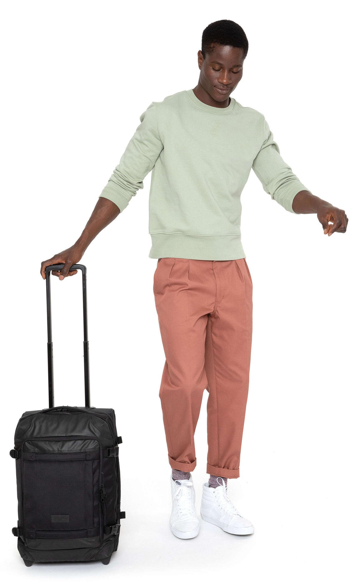 Eastpak Tranverz Cnnct S Travel bag with wheels coast