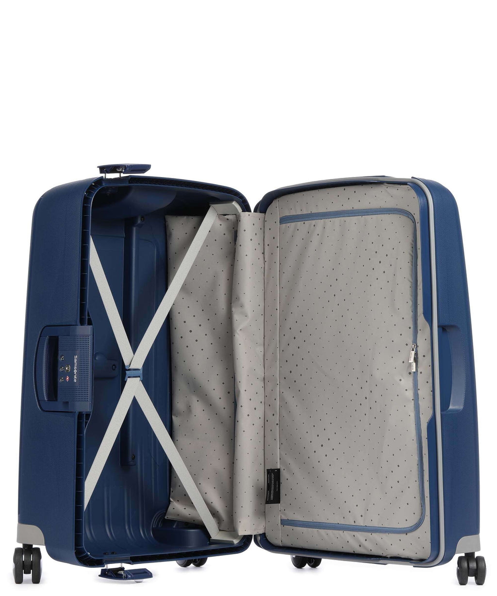 Samsonite S'Cure Spinner (4 wheels) dark blue