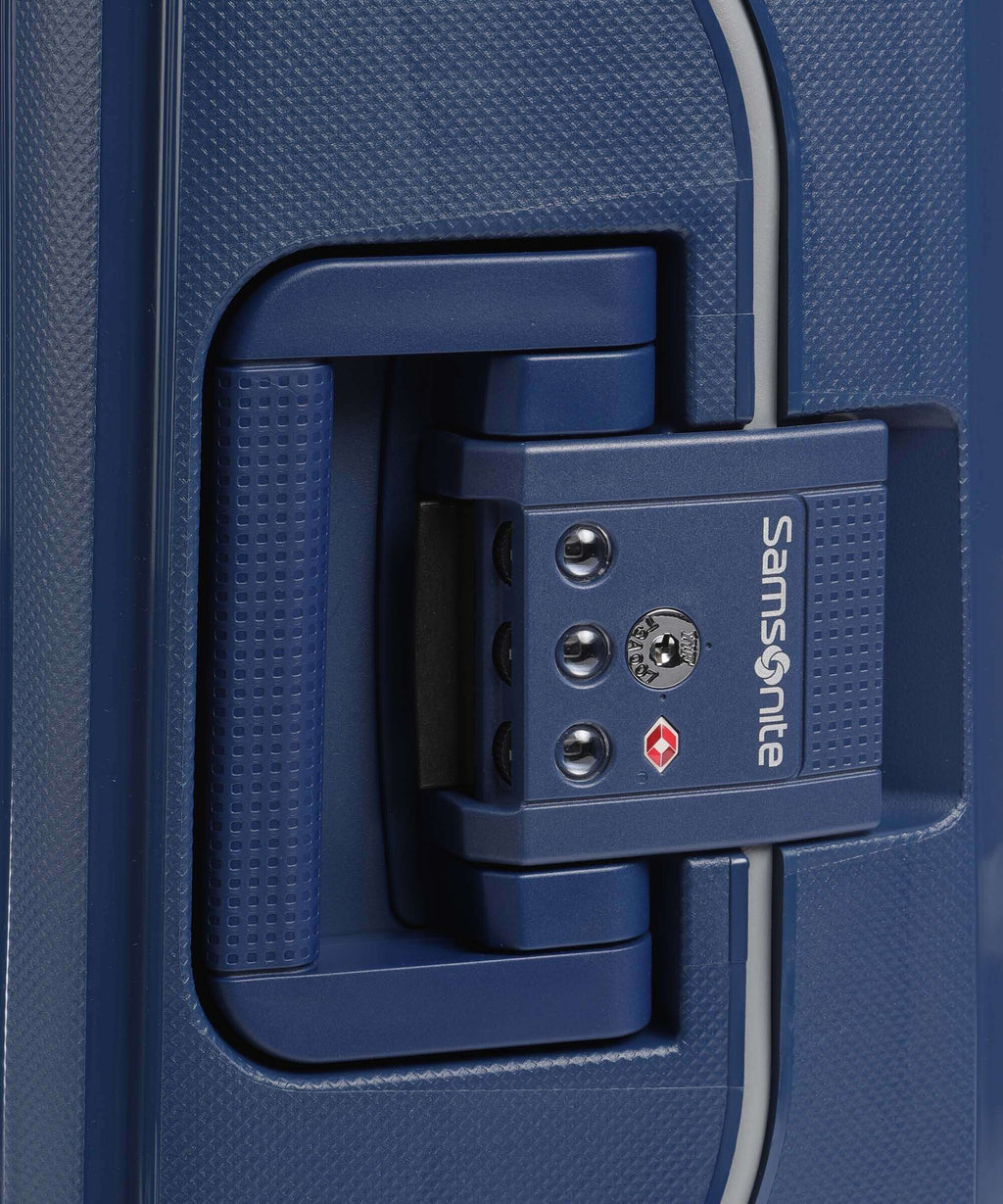 Samsonite S'Cure Spinner (4 wheels) dark blue