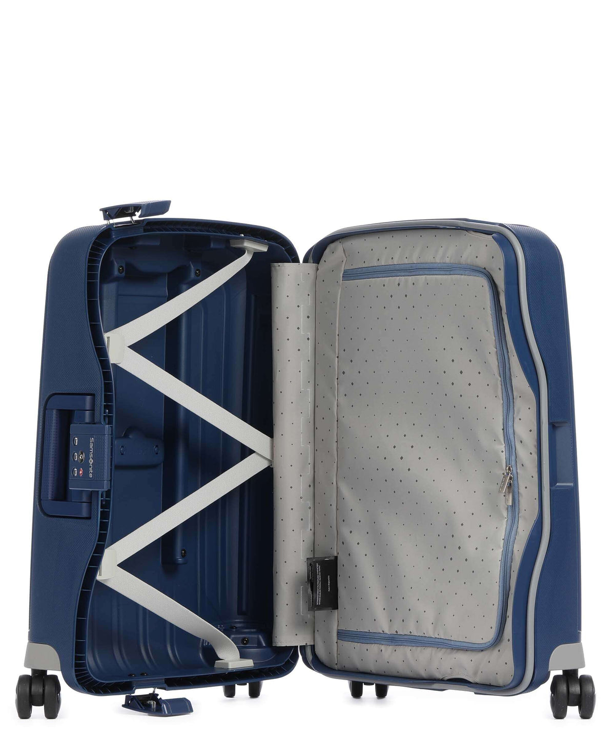 Samsonite S'Cure Spinner (4 wheels) dark blue