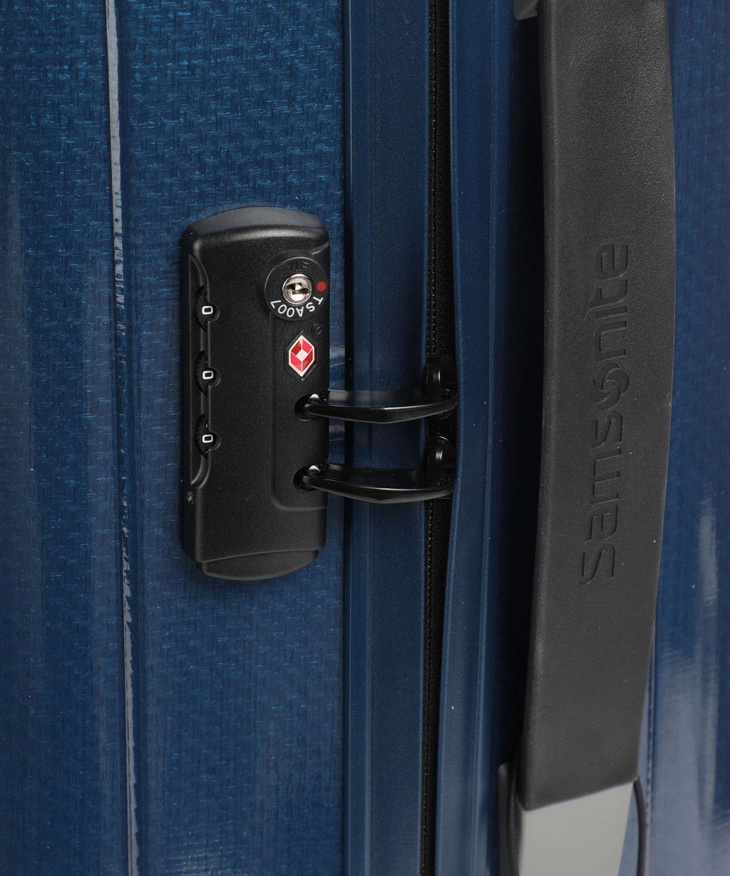 Samsonite Chronolite Spinner (4 wheels) electric blue