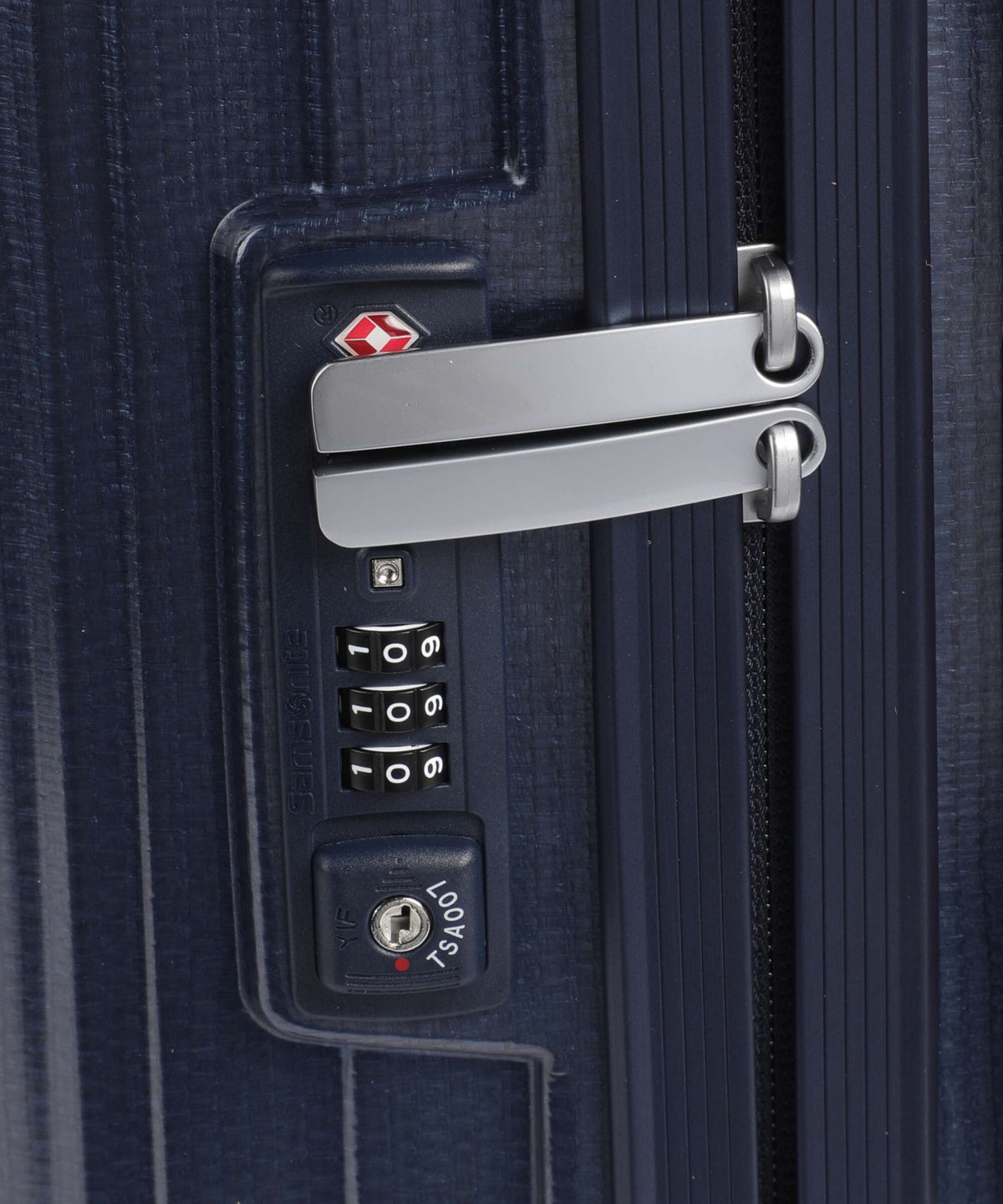 Samsonite Lite-Box Spinner (4 wheels) deep blue
