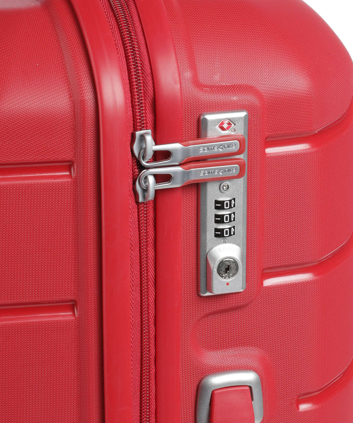 Samsonite Flux Exp Spinner (4 wheels) red