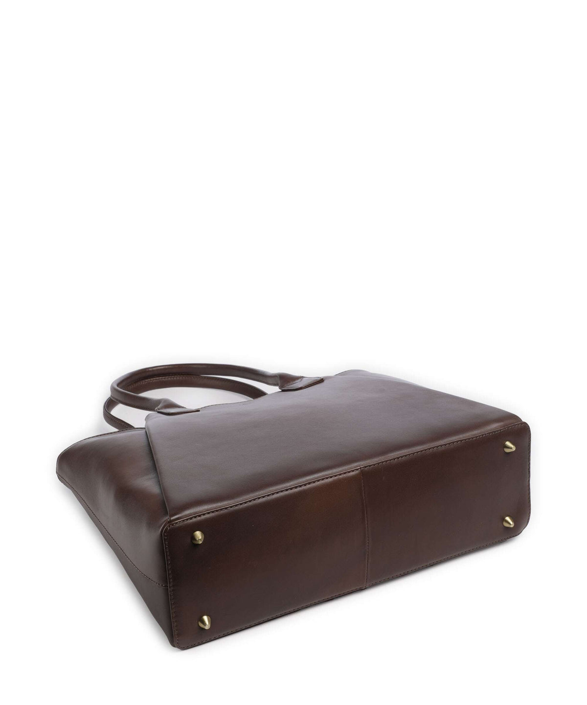 Markberg Saya Tote bag dark brown/gold