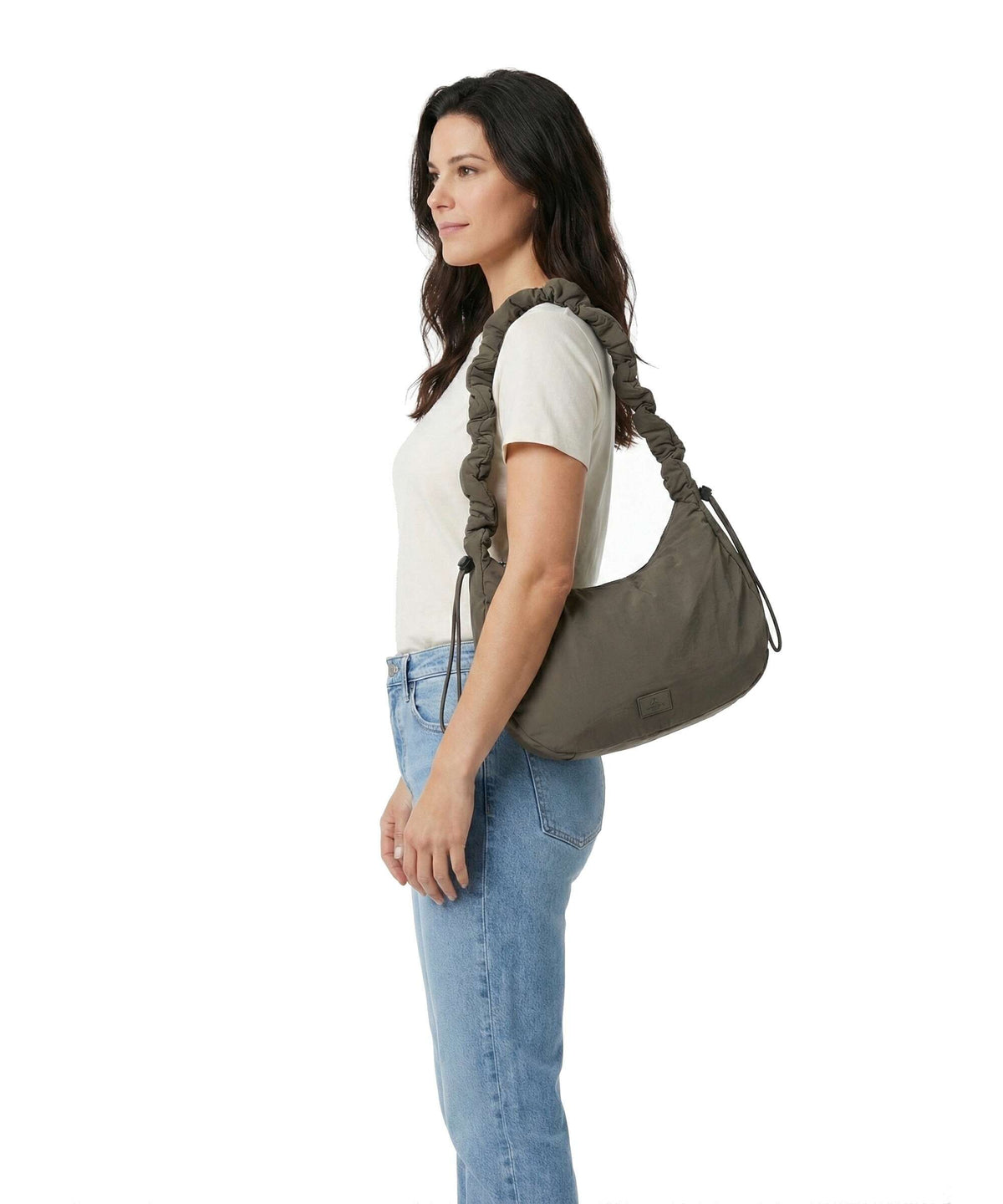 Markberg GroundMBG Hobo bag burnt olive