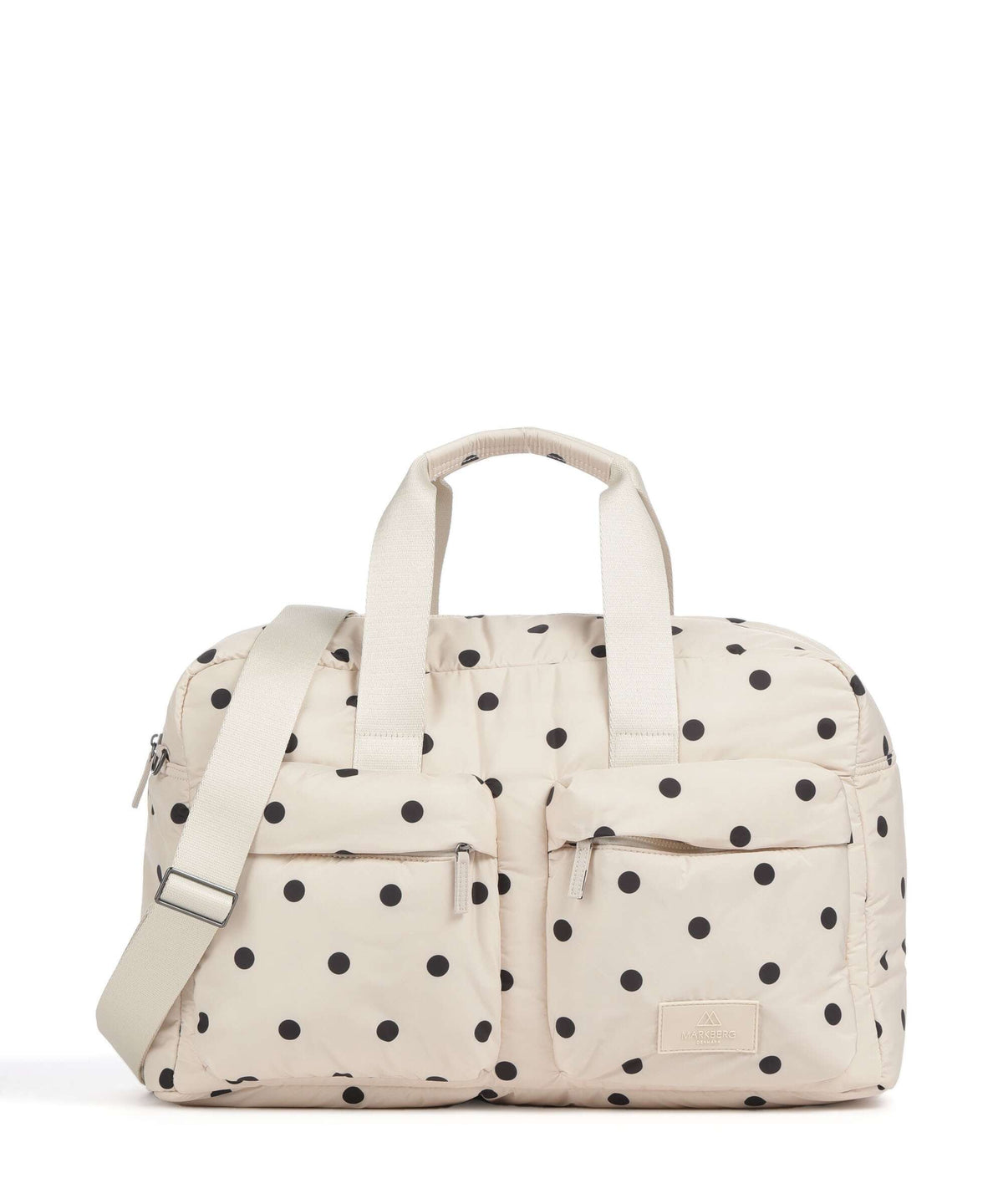 Markberg MoreMBG Weekend bag polka dot/creme
