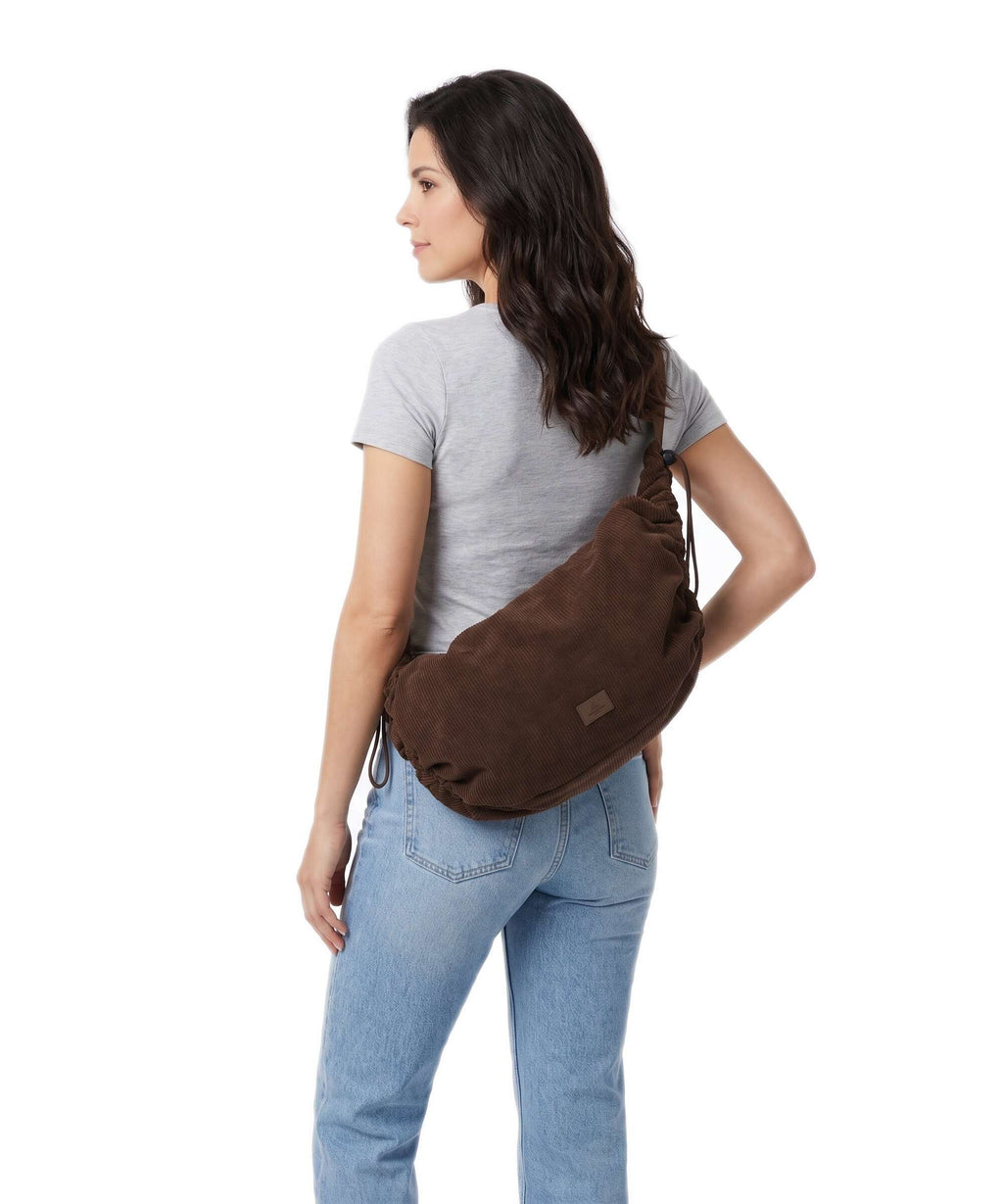 Markberg Alpine Crossbody bag dark brown