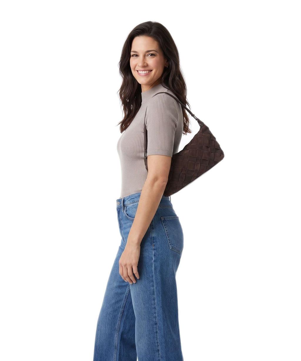 Markberg LotusMBG Shoulder bag dark brown