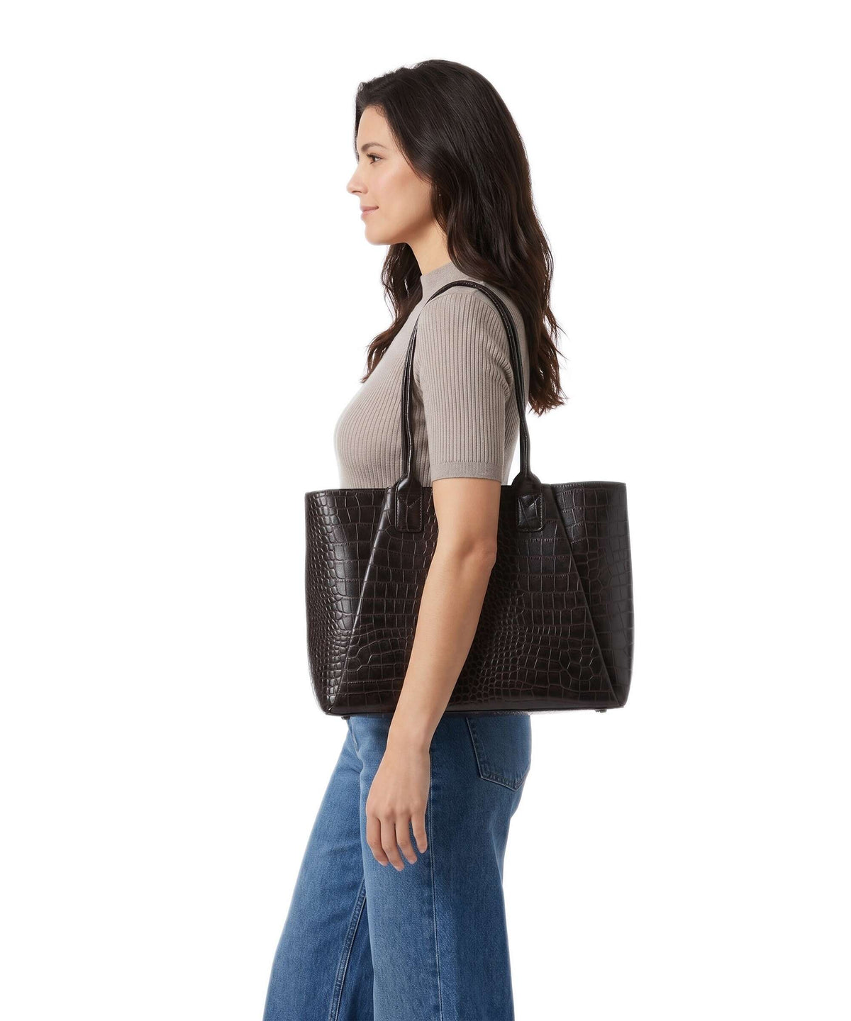 Markberg SayaMBG Tote bag espresso brown