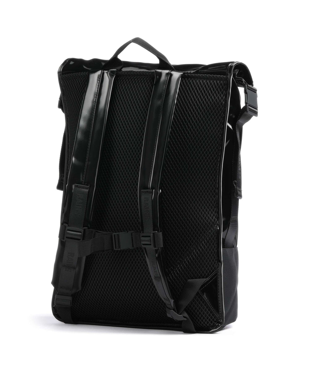 Rains Trail Rolltop backpack night