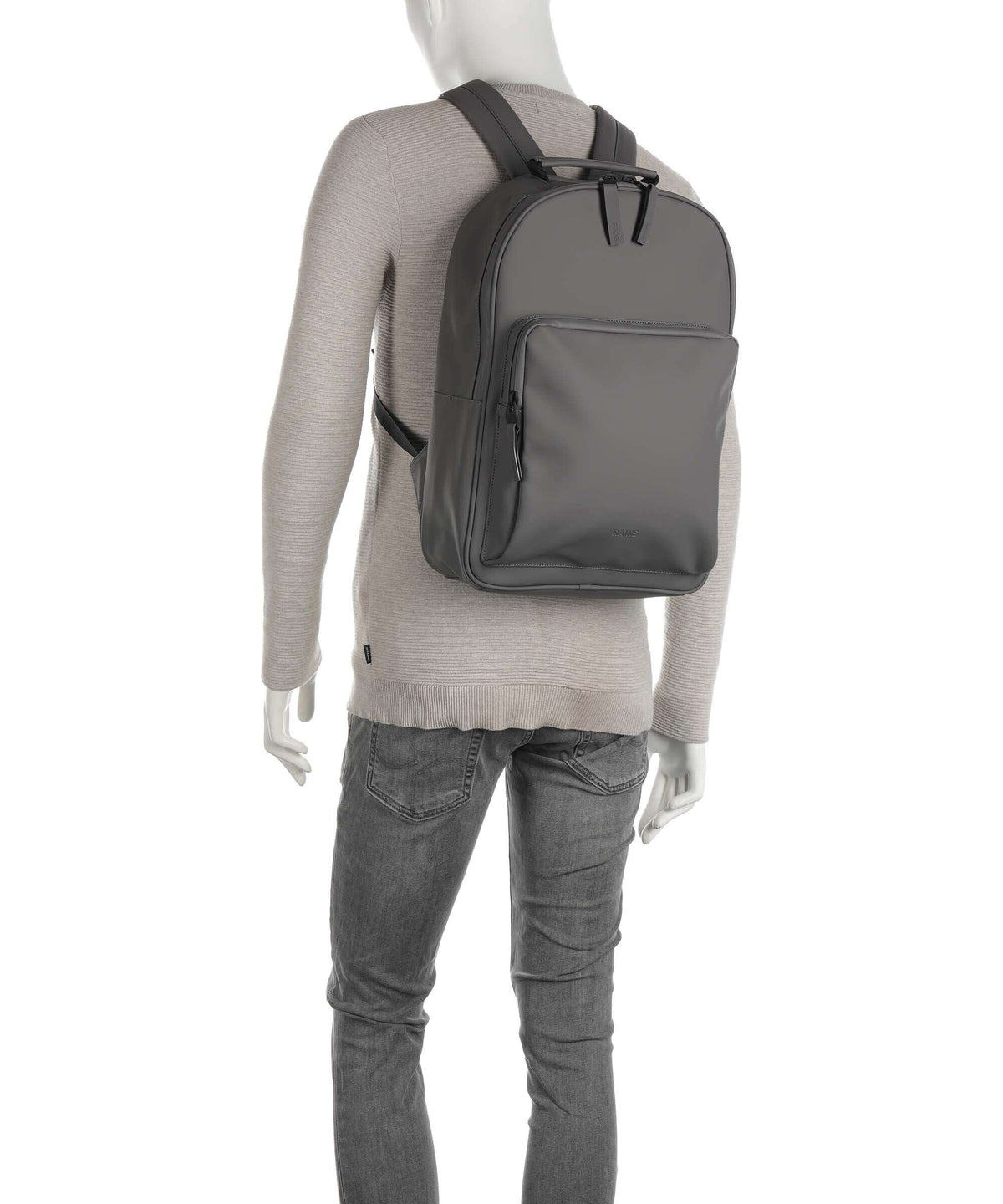 Rains Large Backpack grey