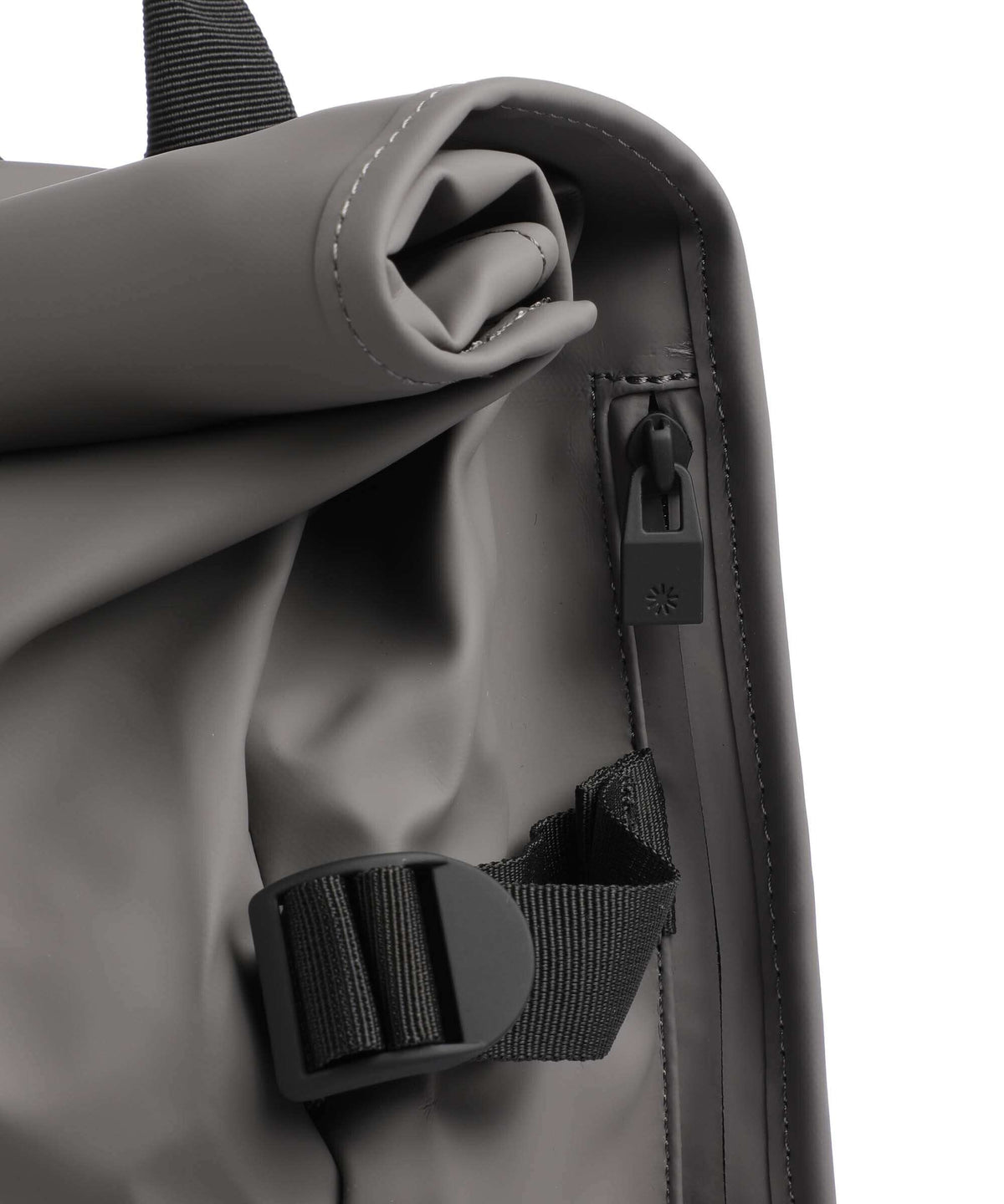 Rains Large Rolltop backpack grey