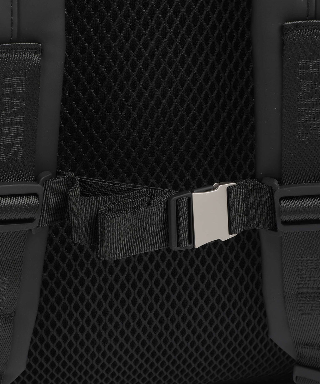 Rains Trail Cord Rolltop backpack black