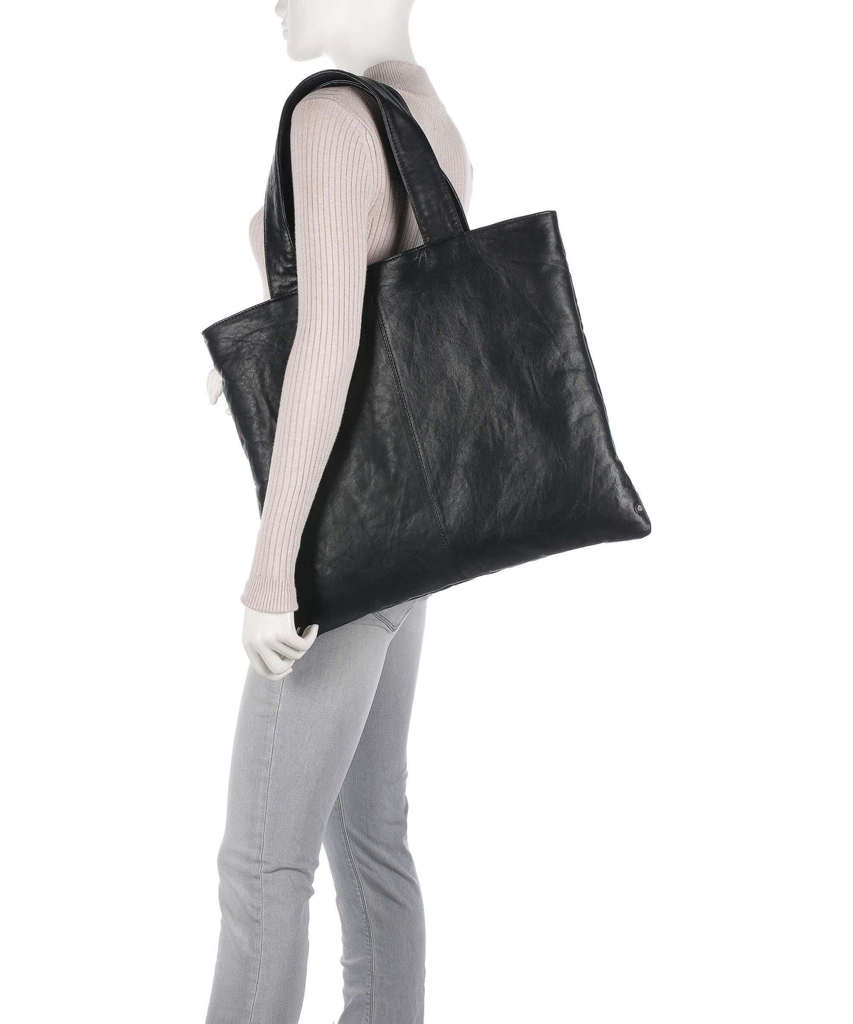 Depeche Power Field Tote bag black