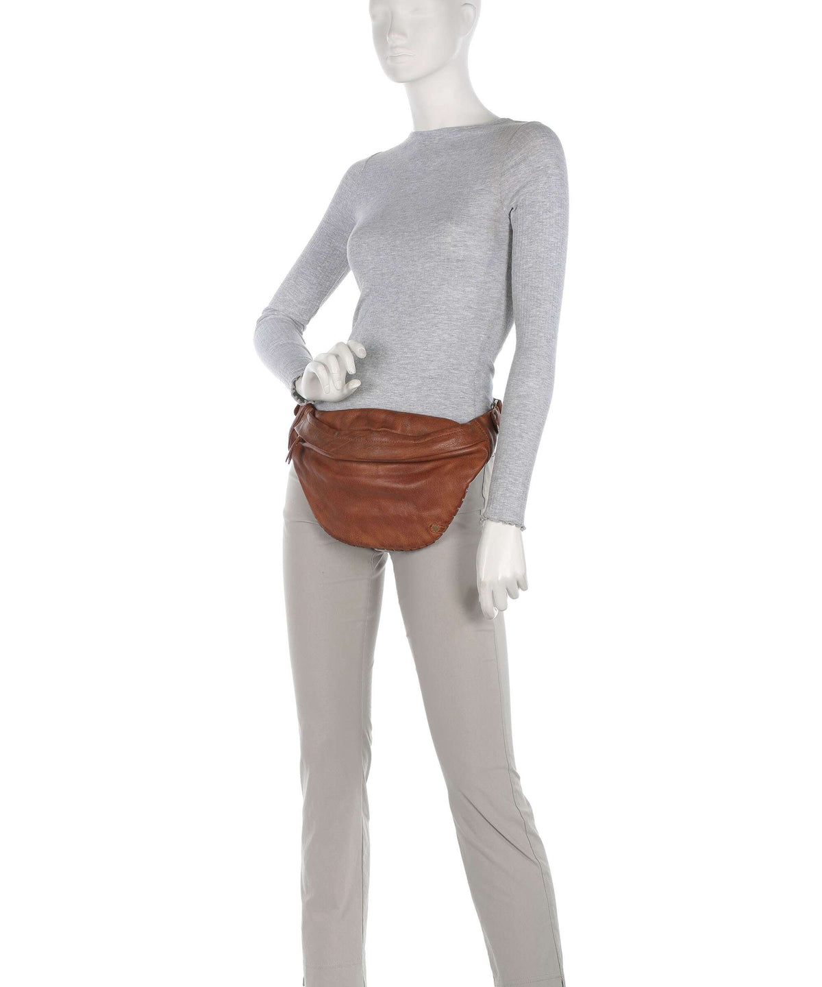 Depeche Tailors Stitch Belt bag cognac