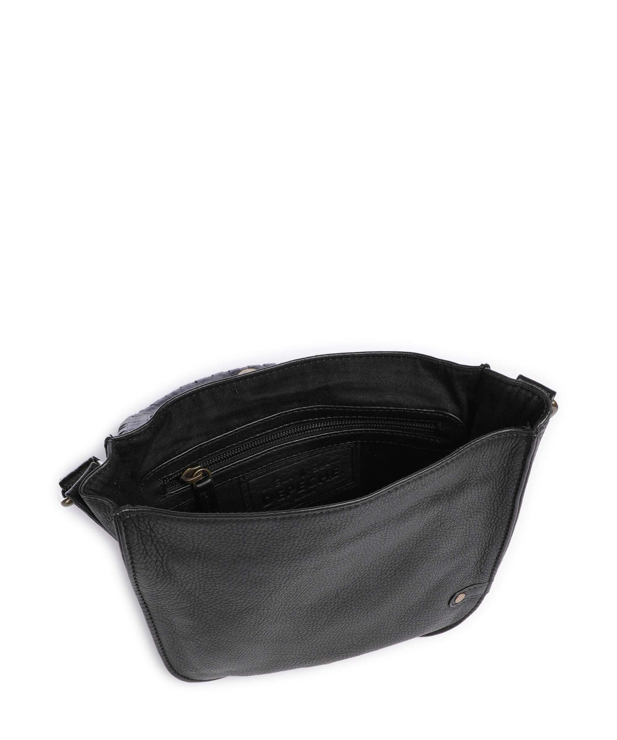Depeche Tailors Stitch Crossbody bag black