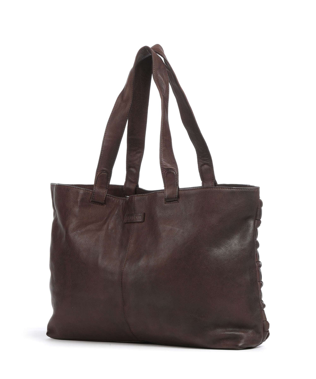 Depeche Modern Handcraft Tote bag choco brown