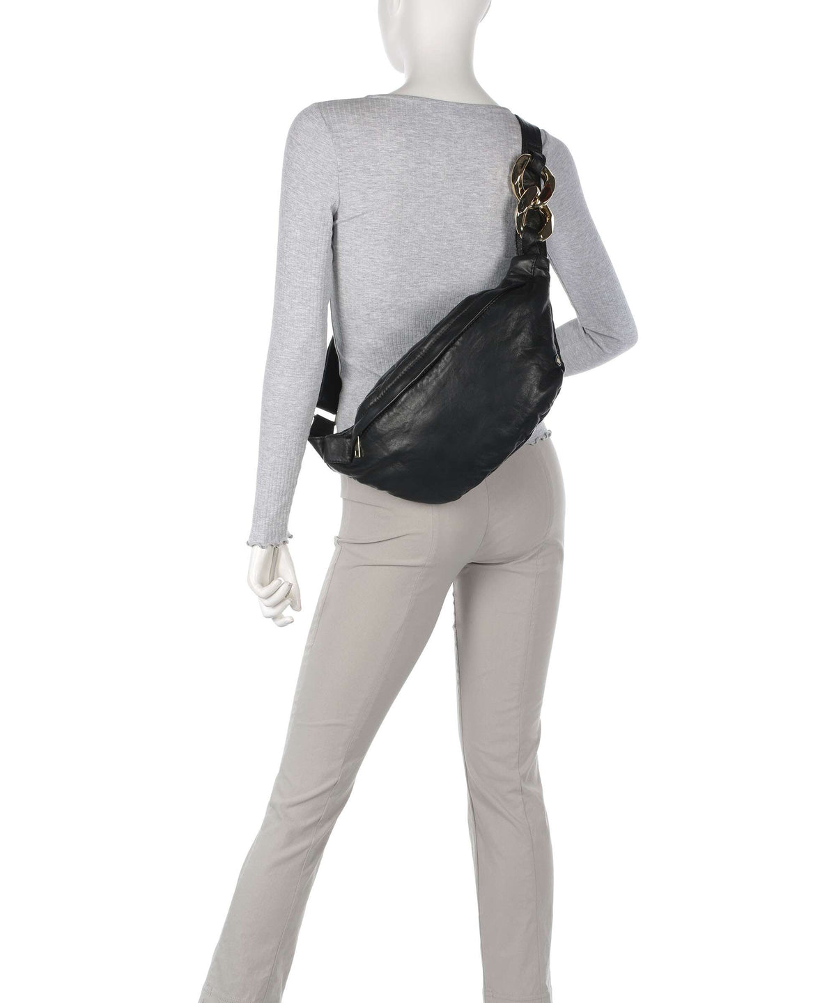 Depeche Gold Gallery Crossbody bag black