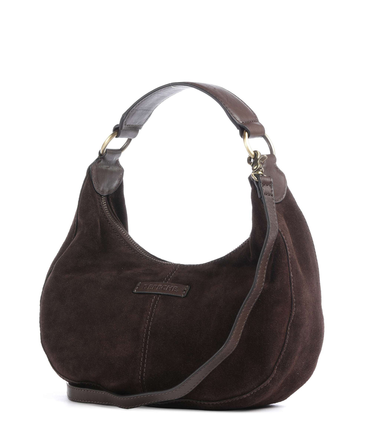 Depeche Madrid Hobo bag chocolate
