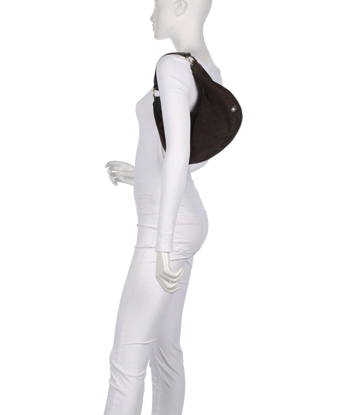 Depeche Madrid Hobo bag chocolate