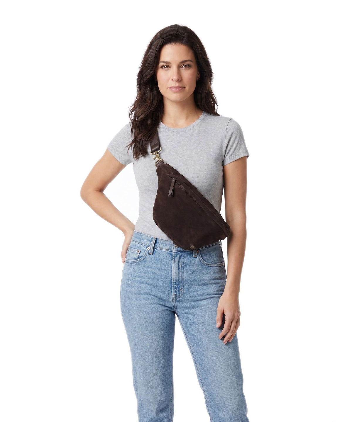 Depeche Madrid Belt bag chocolate
