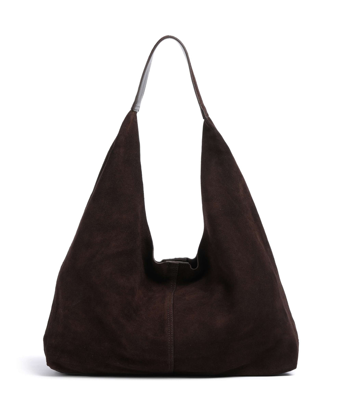 Depeche Bilbao Hobo bag chocolate