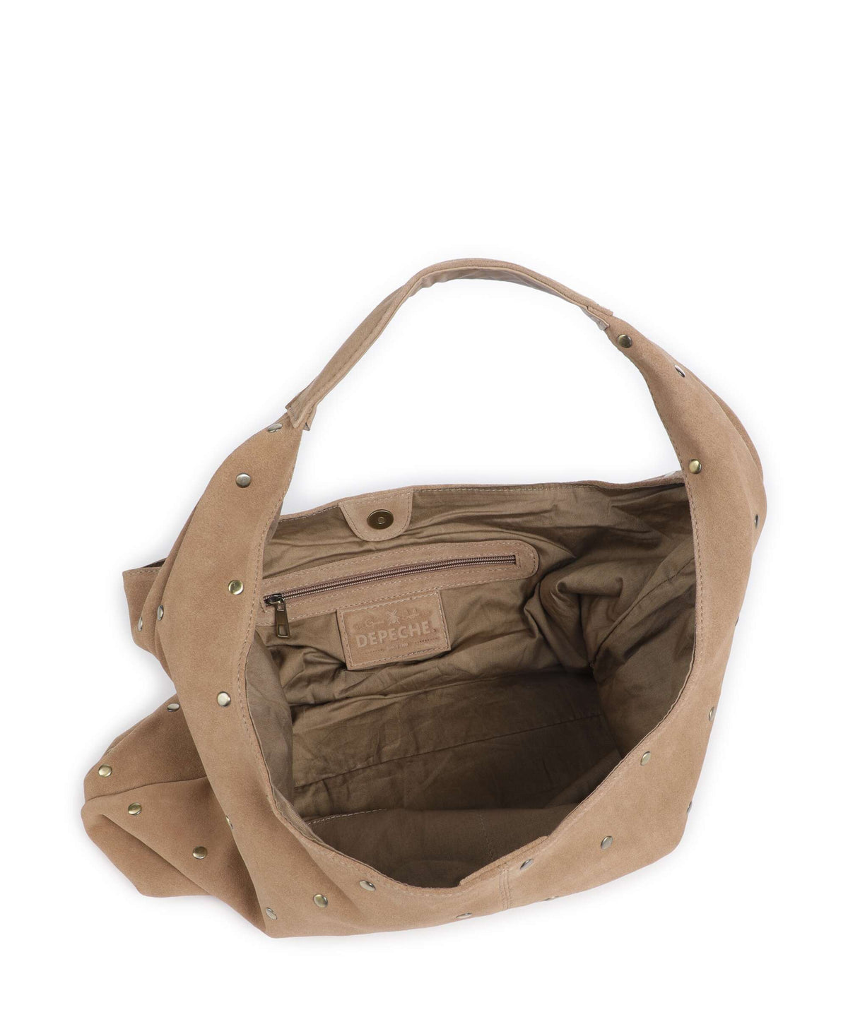 Depeche Amsterdam Hobo bag sand