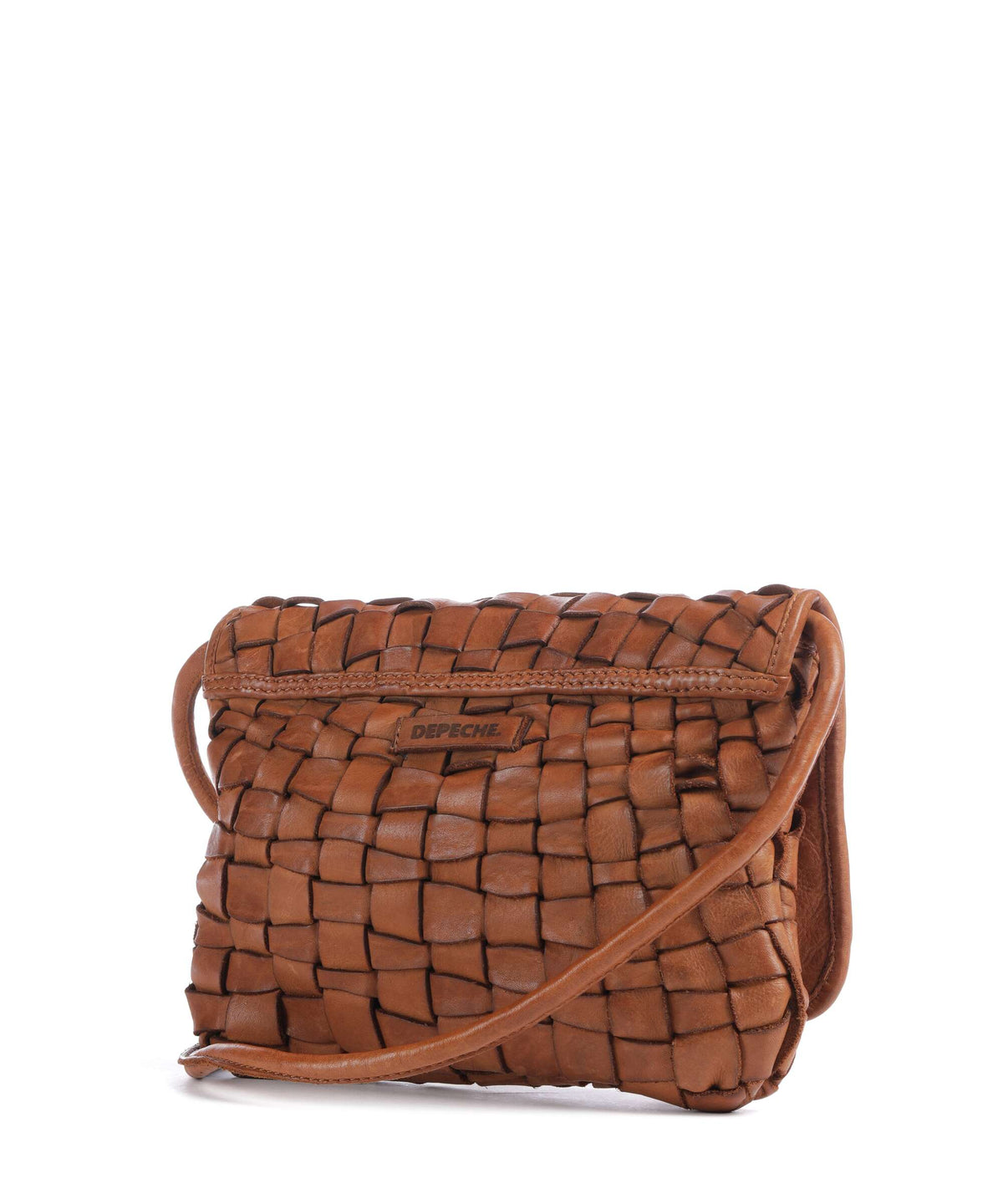 Depeche Warsaw Crossbody bag vintage cognac